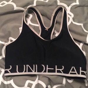 Black Under Armour Sports Bra